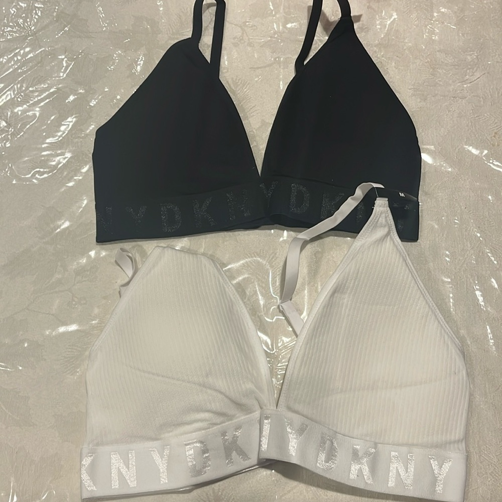 DKNY double pack sports bras